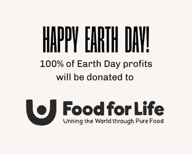 Top Tree is donating all Earth Day profits to Food for Life Global this year!
