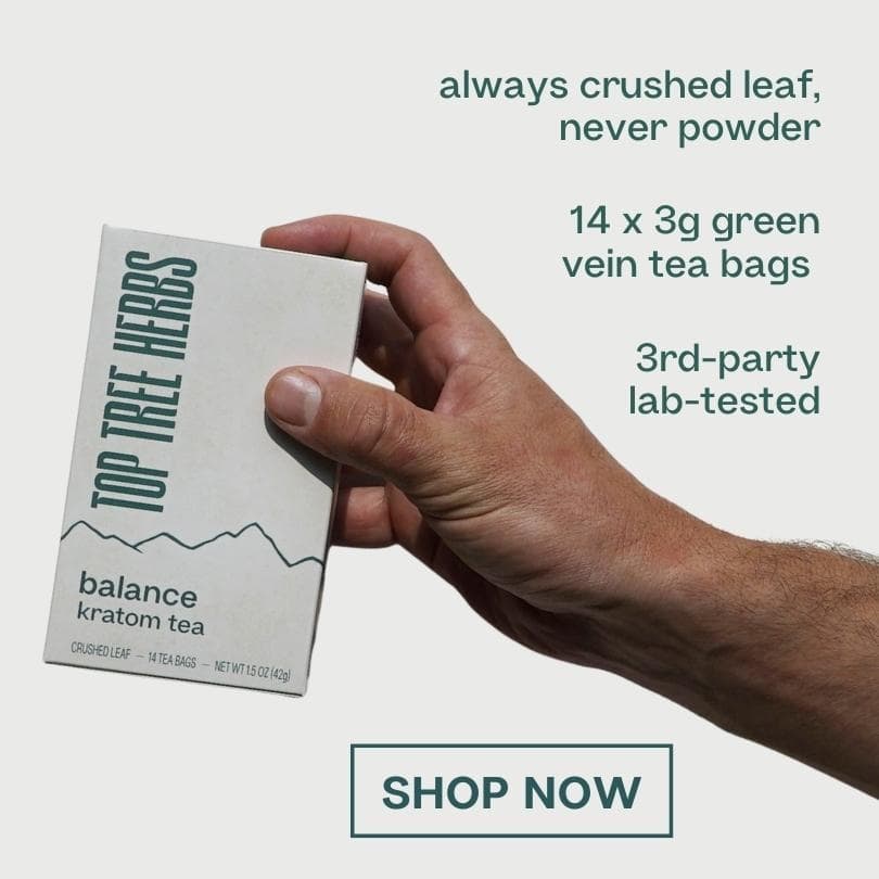 Buy Green Kratom Tea Bags - Balance