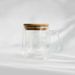 Borosilicate Double Wall Glass Mug